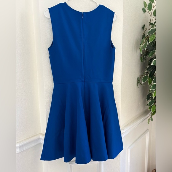 Diane Von Furstenberg Royal Blue Jeanie Mini Dress - Picture 3 of 7